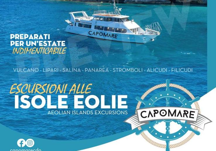 capomare - escursioni  eolie (lipari, salina, vulcano, stromboli, filicudi, alicudi, panarea)
