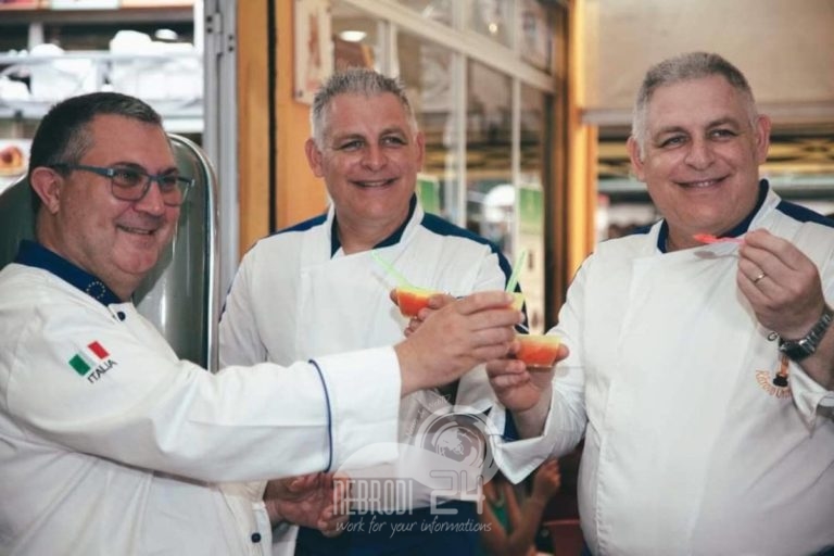 misterbianco  il 15 novembre lo show cooking della scuola di granita siciliana per il ristora hotel