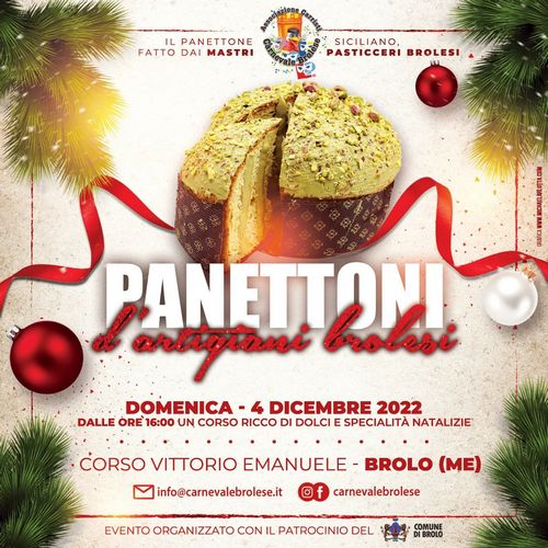 brolo  sul corso brolese ritorna, per la seconda edizione, panettoni dartigiani brolesi.