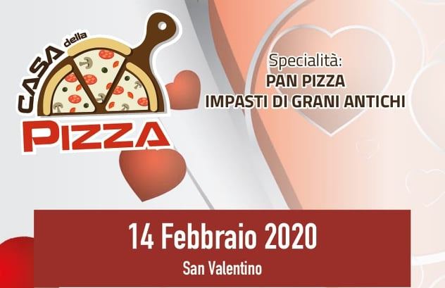 sinagra (me) - casa della pizza * il menu di san valentino